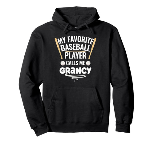 My Favorite Baseball Player Calls Me Hoodie - Unique Graphic for Adults - T-Shirt, Sweatshirt, Hoodie