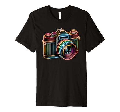Camera Photographer Photography T-Shirt - Casual Everyday Wear for Adults - T-Shirt, Sweatshirt, Hoodie