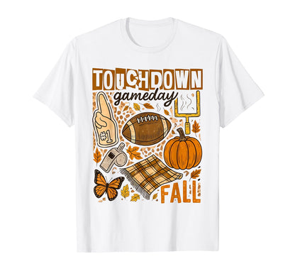 Touchdown Football Mom Streetwear Fall T-Shirt - Fun Novelty Design Unisex - T-Shirt, Sweatshirt, Hoodie