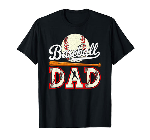 Baseball Dad Daddy Baseball Player T-Shirt - Aesthetic Graphic Unisex - T-Shirt, Sweatshirt, Hoodie