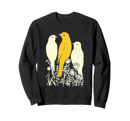 Boho Birds Sweatshirt - Casual Everyday Wear for Adults - T-Shirt, Sweatshirt, Hoodie