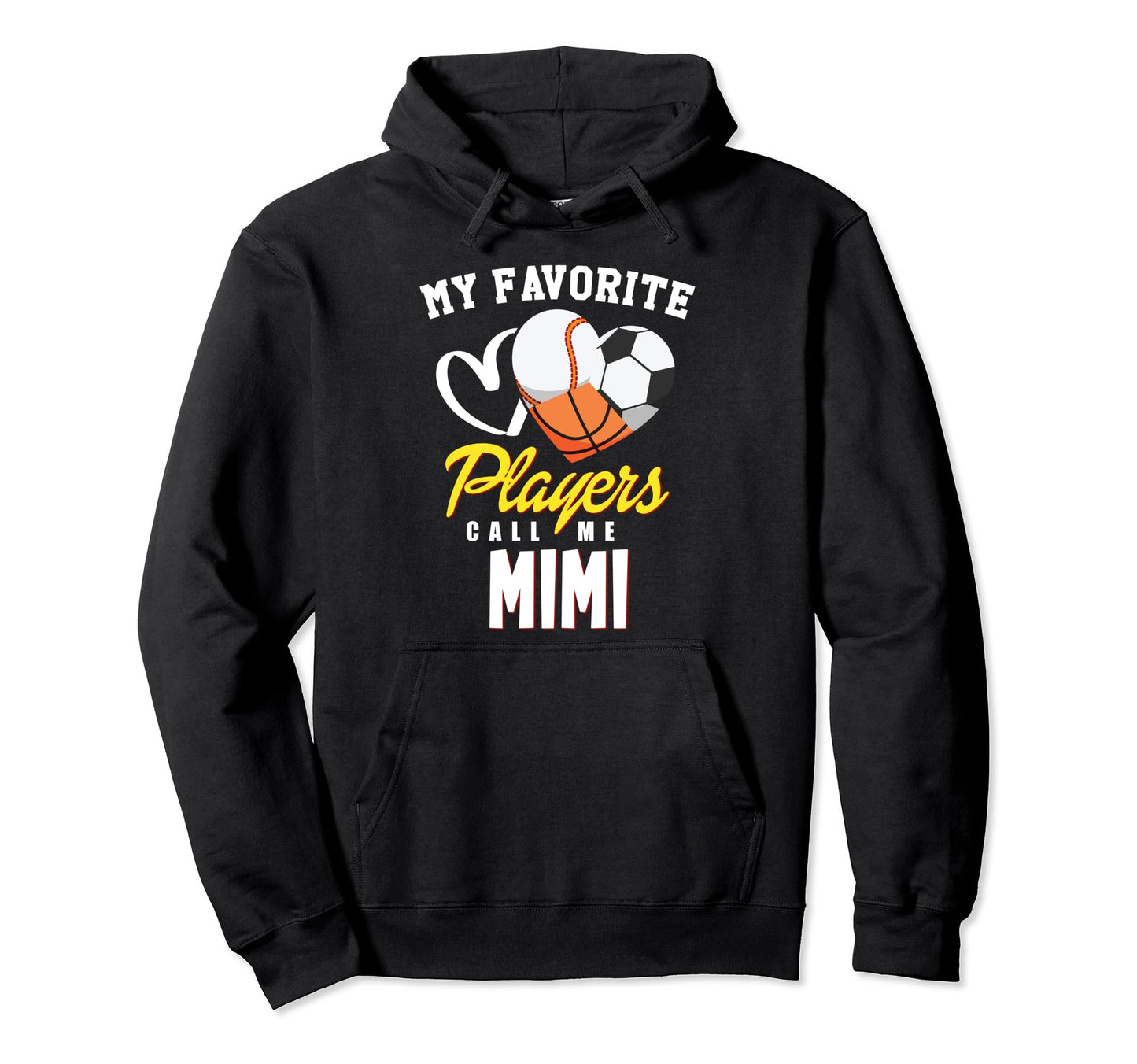 My Favorite Players Baseball Soccer Hoodie - Unique Graphic Men Women - T-Shirt, Sweatshirt, Hoodie