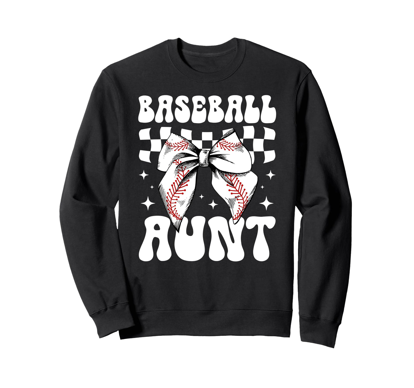 Baseball Aunt Baseball Player Sweatshirt - Streetwear Style Men Women - T-Shirt, Sweatshirt, Hoodie