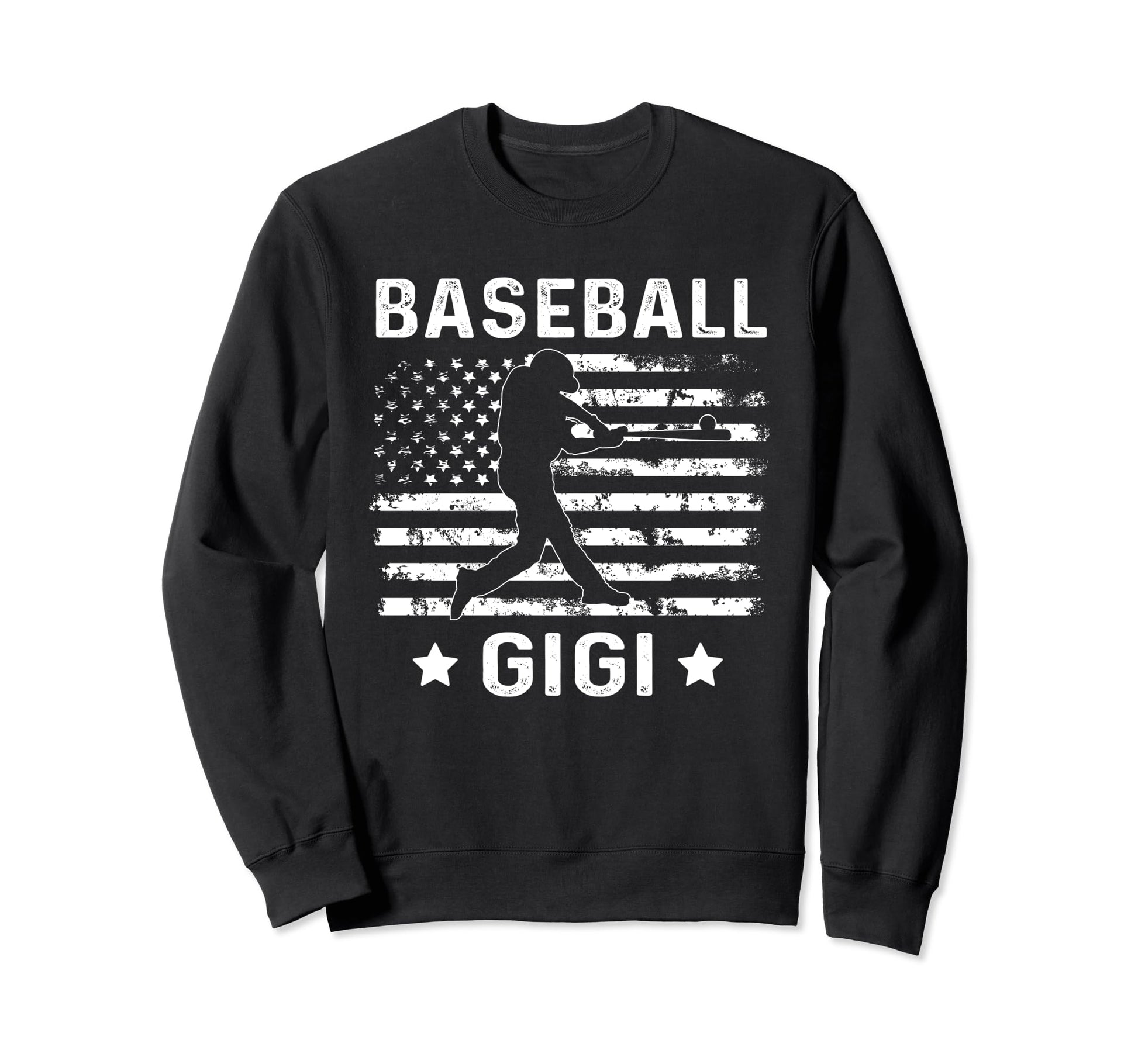 Baseball Gigi Grandma Usa Flag 4Th Sweatshirt - Unique Graphic Men Women - T-Shirt, Sweatshirt, Hoodie