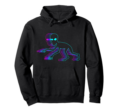 Dover Demon Cryptid Cryptozoology Hoodie - Casual Everyday Wear Men Women - T-Shirt, Sweatshirt, Hoodie