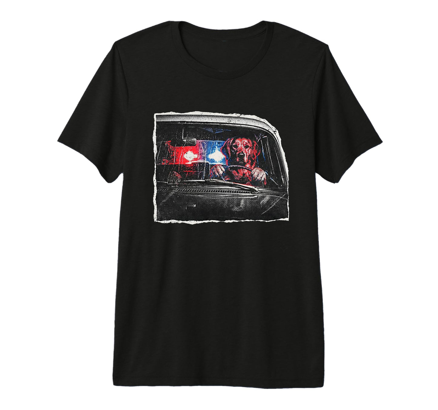 Humorous Golden Retriever Driving Meme T-Shirt - Fun Novelty Design Unisex - T-Shirt, Sweatshirt, Hoodie
