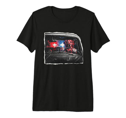 Humorous Golden Retriever Driving Meme T-Shirt - Fun Novelty Design Unisex - T-Shirt, Sweatshirt, Hoodie