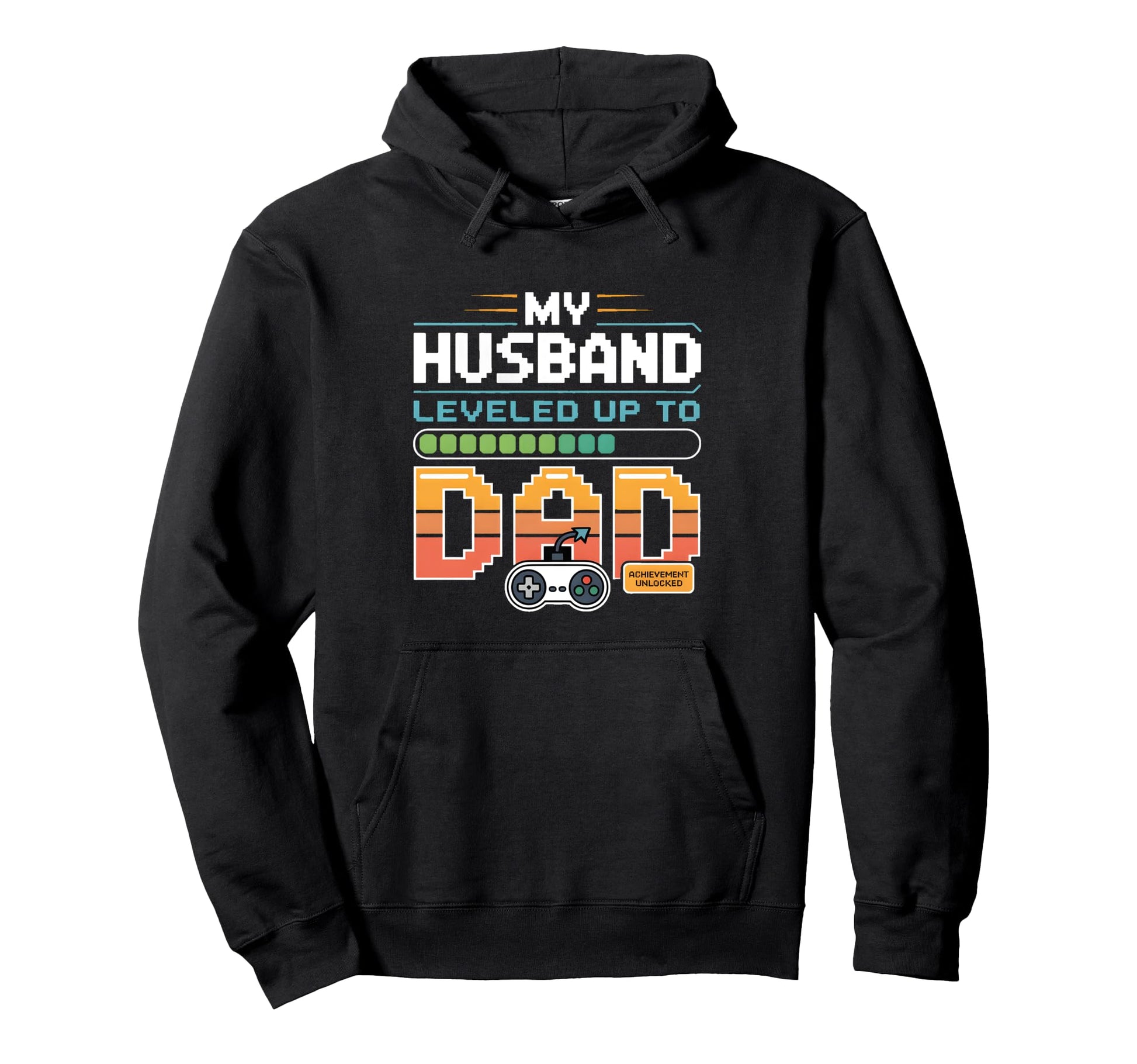 New Dad Gamer Fathers Day Gaming Wife Hoodie - Fun Novelty Design Unisex - T-Shirt, Sweatshirt, Hoodie