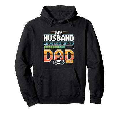 New Dad Gamer Fathers Day Gaming Wife Hoodie - Fun Novelty Design Unisex - T-Shirt, Sweatshirt, Hoodie