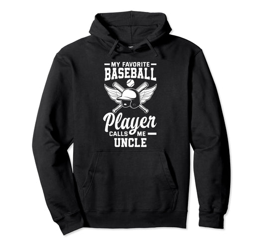 My Favorite Baseball Player Calls Me Hoodie - Streetwear Style Men Women - T-Shirt, Sweatshirt, Hoodie
