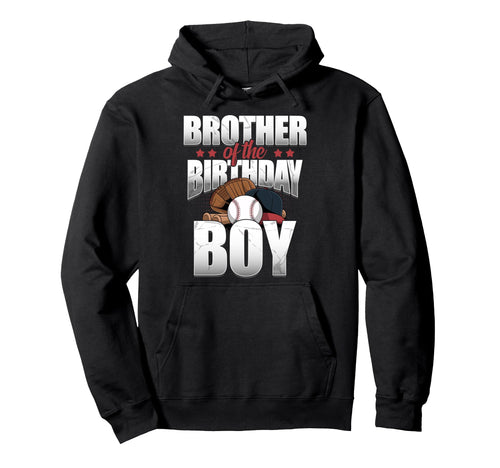Brother Birthday Matching Baseball Hoodie - Minimalist Print Men Women - T-Shirt, Sweatshirt, Hoodie