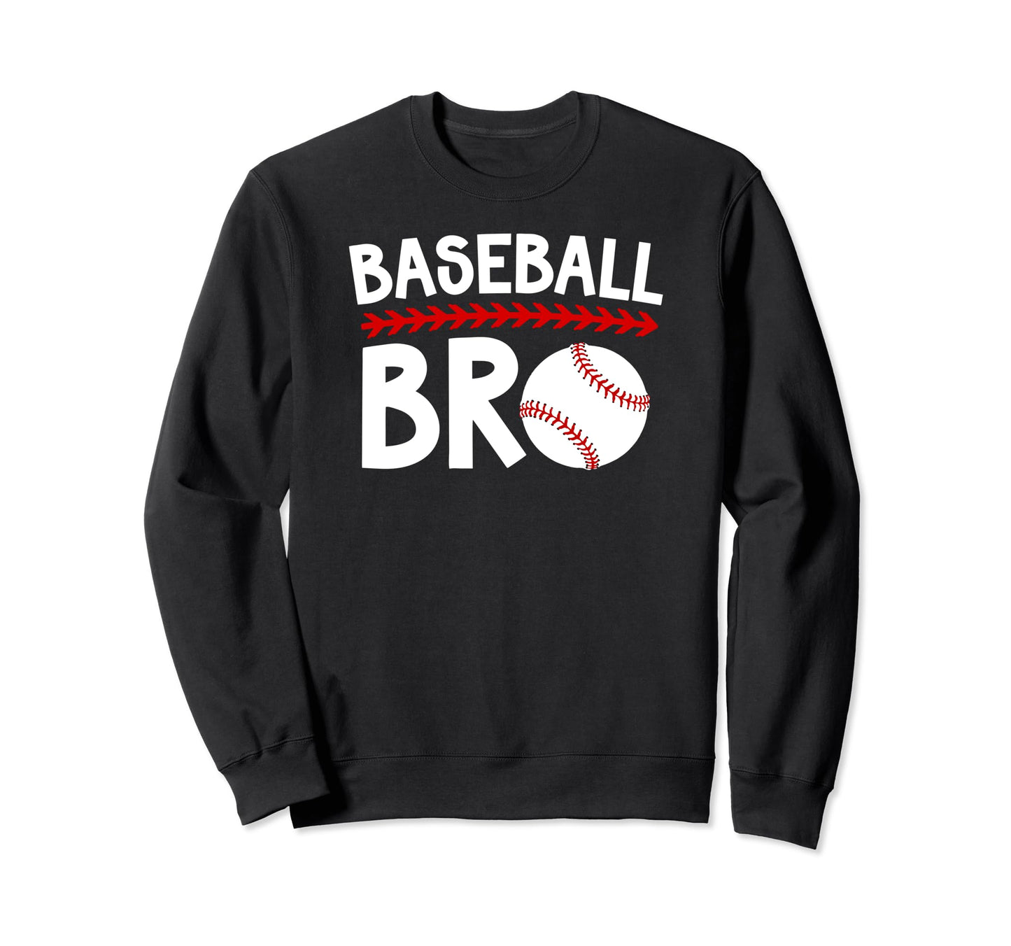 Baseball Bro Best Baseball Sweatshirt - Minimalist Print for Adults - T-Shirt, Sweatshirt, Hoodie