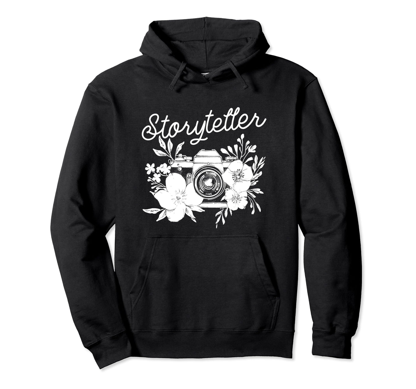 Photographer Storyteller Camera Hoodie - Casual Everyday Wear Unisex - T-Shirt, Sweatshirt, Hoodie