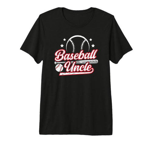 Mens Proud Baseball Uncle Baseball T-Shirt - Novelty Apparel Men Women - T-Shirt, Sweatshirt, Hoodie
