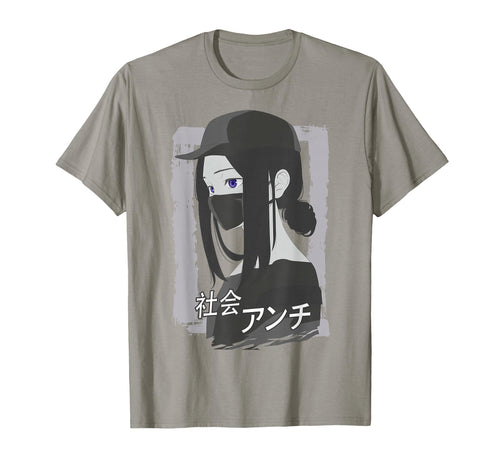 Anti Social Japanese Aesthetic T-Shirt - Aesthetic Graphic Unisex - T-Shirt, Sweatshirt, Hoodie