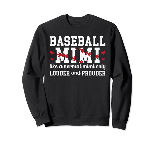 Baseball Mimi Funny Grandma Mimi Sweatshirt - Streetwear Style Unisex - T-Shirt, Sweatshirt, Hoodie
