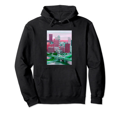 Pennsylvania Vaporwave Aesthetic Hoodie - Aesthetic Graphic Unisex - T-Shirt, Sweatshirt, Hoodie