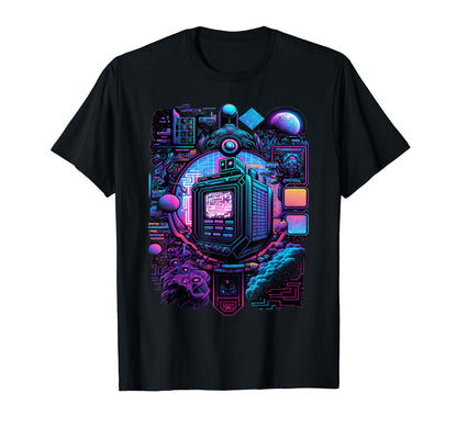 Vaporwave Aesthetic Psychedelic T-Shirt - Aesthetic Graphic Unisex - T-Shirt, Sweatshirt, Hoodie