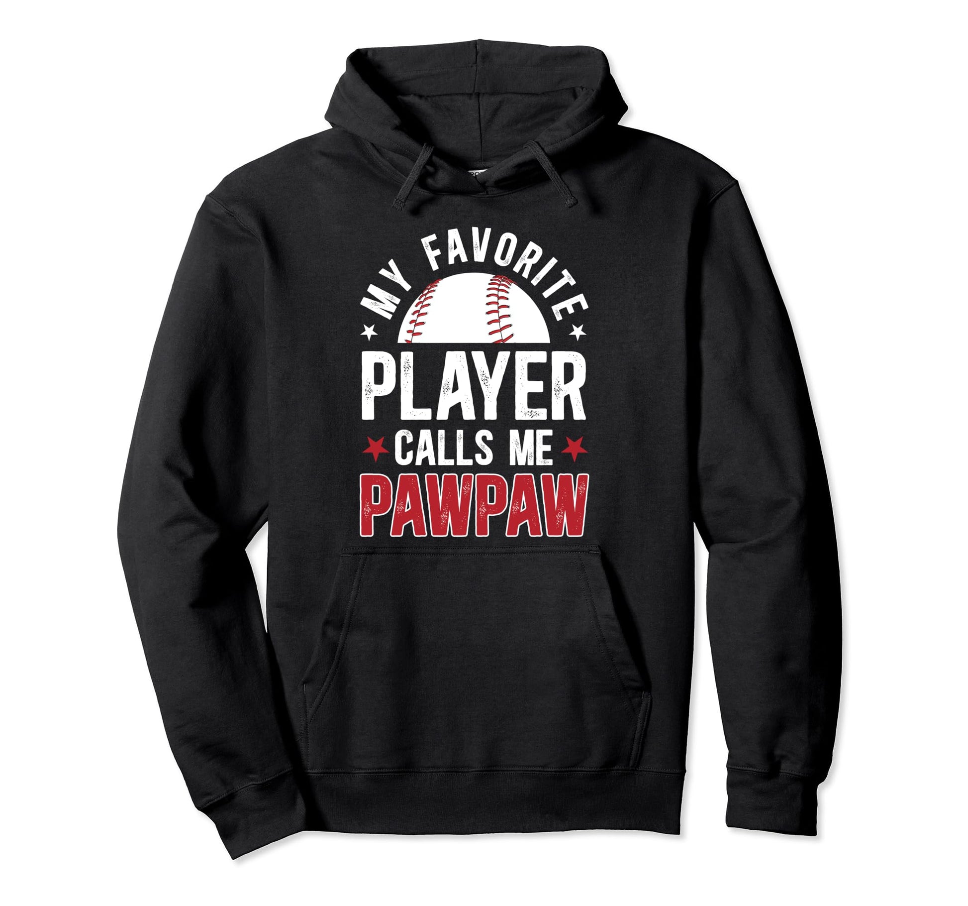 My Favorite Baseball Player Pawpaw Hoodie - Minimalist Print Unisex - T-Shirt, Sweatshirt, Hoodie