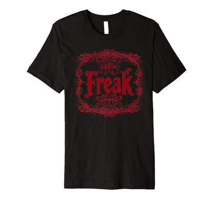 Mens Freak Gothic Alt Grunge Hip Hop Y2K T-Shirt - Graphic Print Unisex - T-Shirt, Sweatshirt, Hoodie