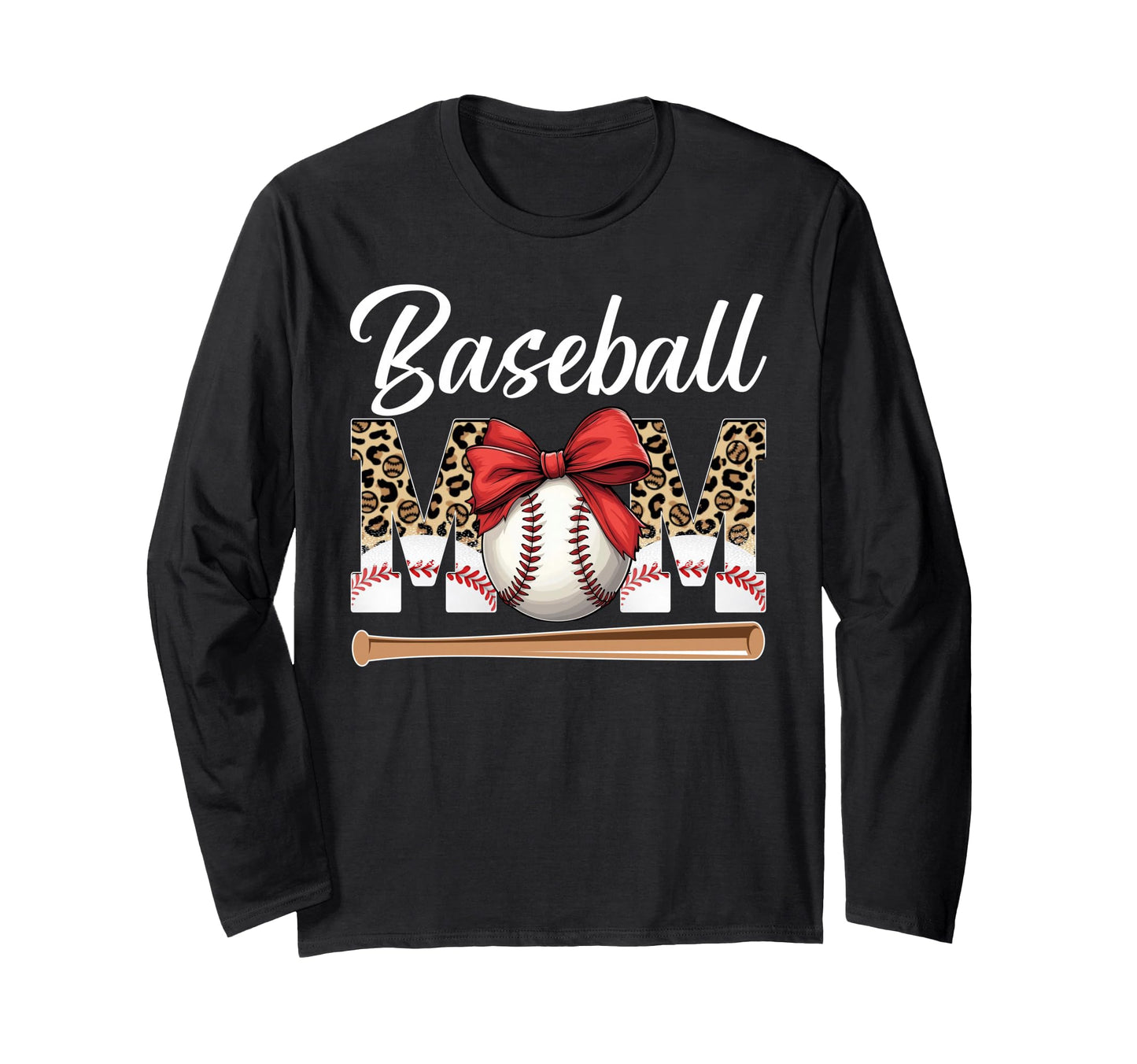 Baseball Mom Mother Ball Bat Sport T-Shirt - Fun Novelty Design Men Women - T-Shirt, Sweatshirt, Hoodie