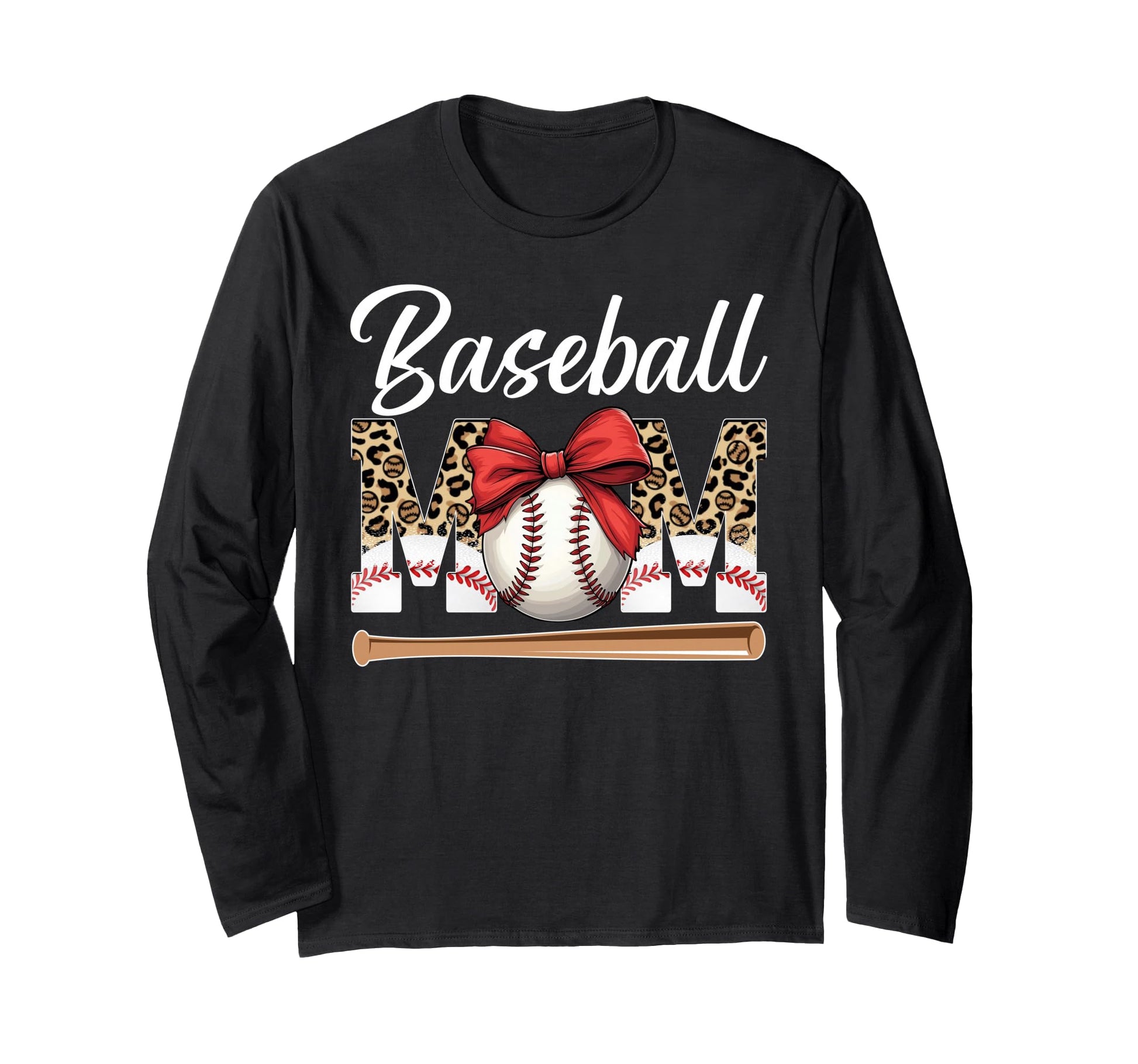 Baseball Mom Mother Ball Bat Sport T-Shirt - Fun Novelty Design Men Women - T-Shirt, Sweatshirt, Hoodie