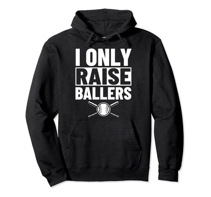 Baseball Parent Baseball Player I Only Hoodie - Unique Graphic for Adults - T-Shirt, Sweatshirt, Hoodie