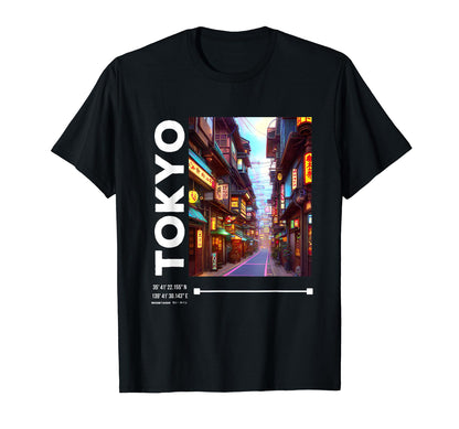 90S Lofi Tokyo Japanese Streetwear T-Shirt - Trendy Graphic for Adults - T-Shirt, Sweatshirt, Hoodie