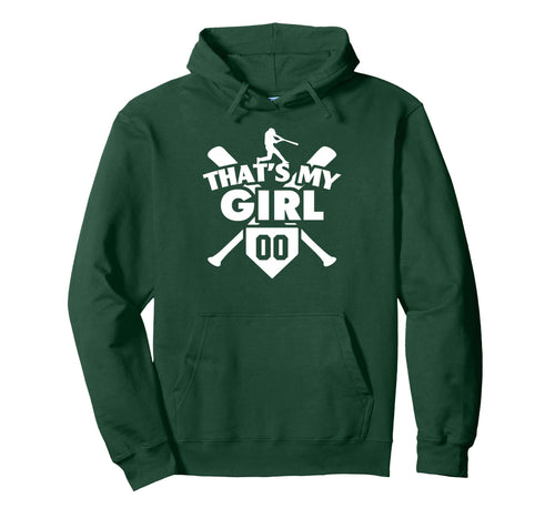 Baseball Mom Dad Thats My 00 Softball Hoodie - Custom Art Print for Adults - T-Shirt, Sweatshirt, Hoodie
