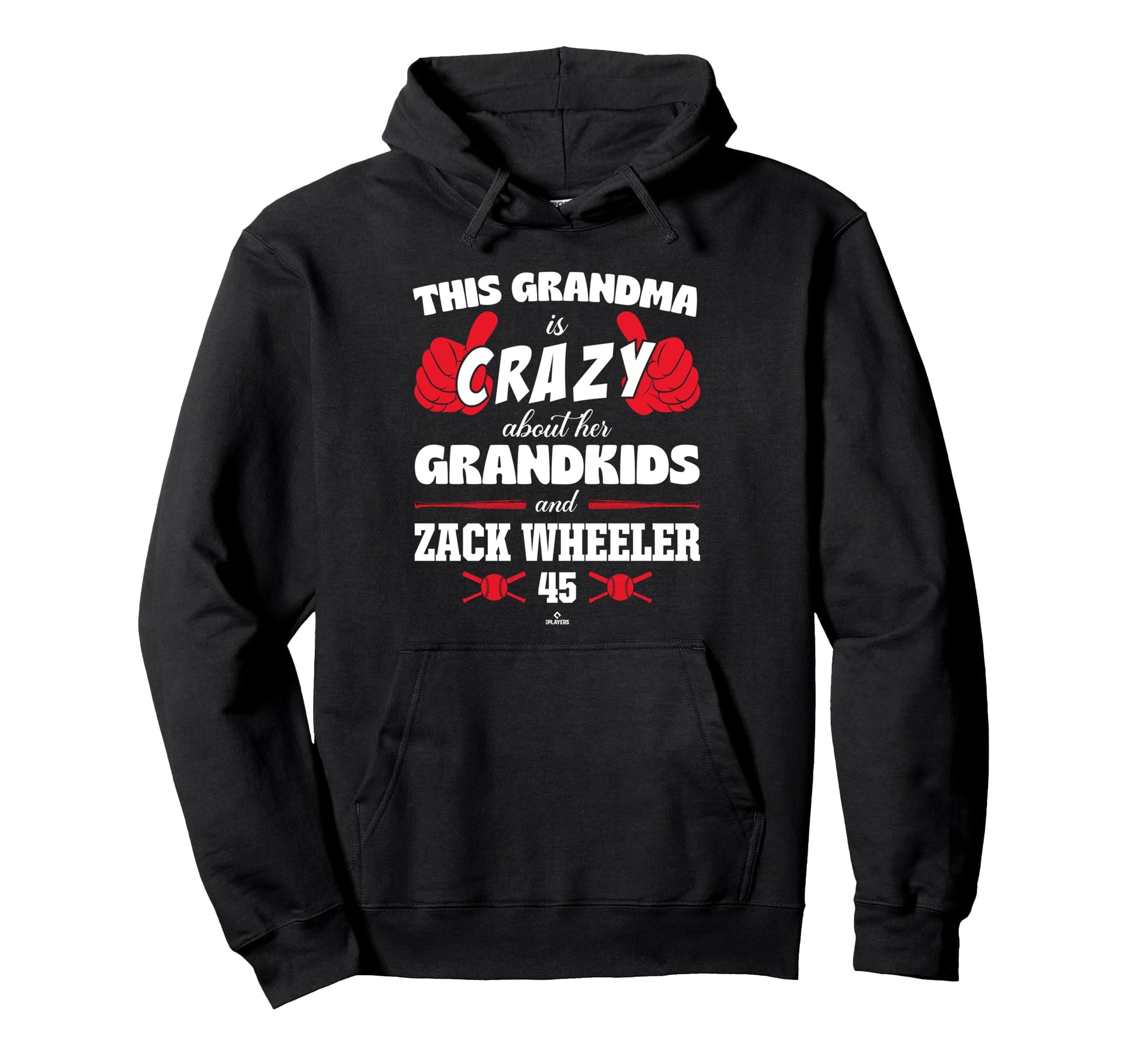 Grandma Crazy Zack Wheeler Philadelphia Hoodie - Unique Graphic Men Women - T-Shirt, Sweatshirt, Hoodie