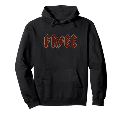 Free Lightning Bolt Rock Band Hoodie - Aesthetic Graphic for Adults - T-Shirt, Sweatshirt, Hoodie