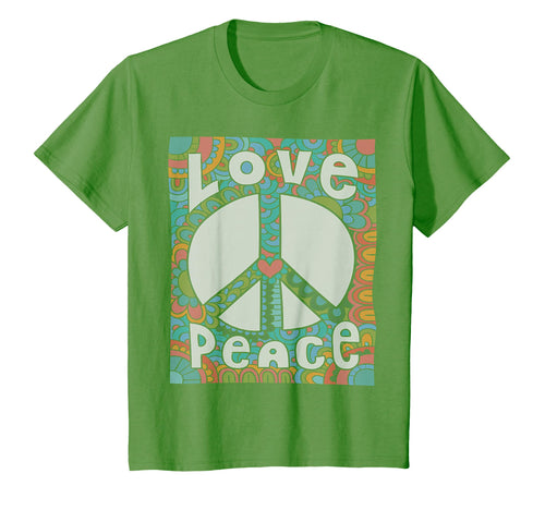 Peace Sign Love 60S 70S Tie Dye Hippie T-Shirt - Graphic Print Men Women - T-Shirt, Sweatshirt, Hoodie