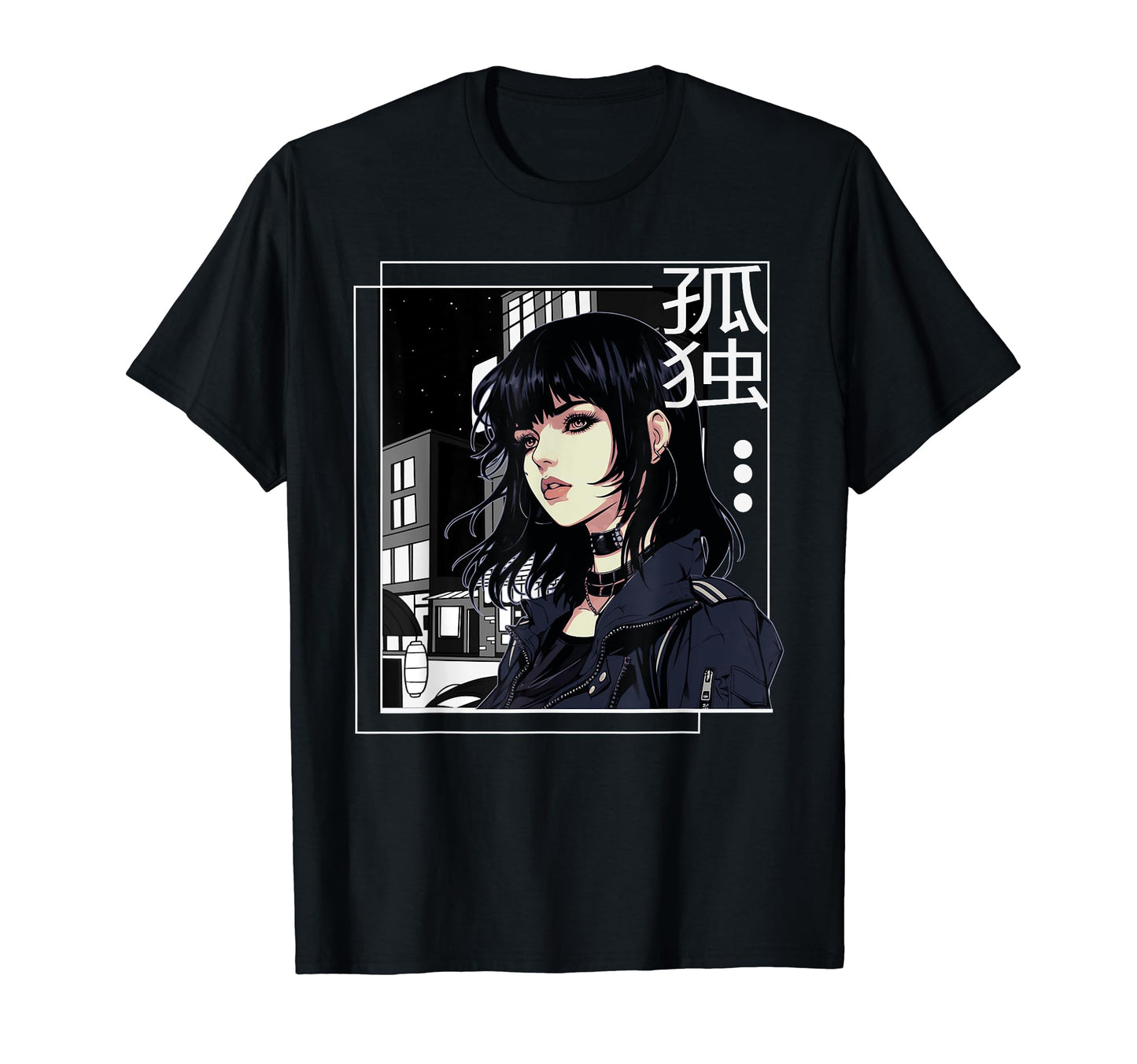 Emo Gothic 90S Anime Pop Art Grunge T-Shirt - Unique Graphic for Adults - T-Shirt, Sweatshirt, Hoodie