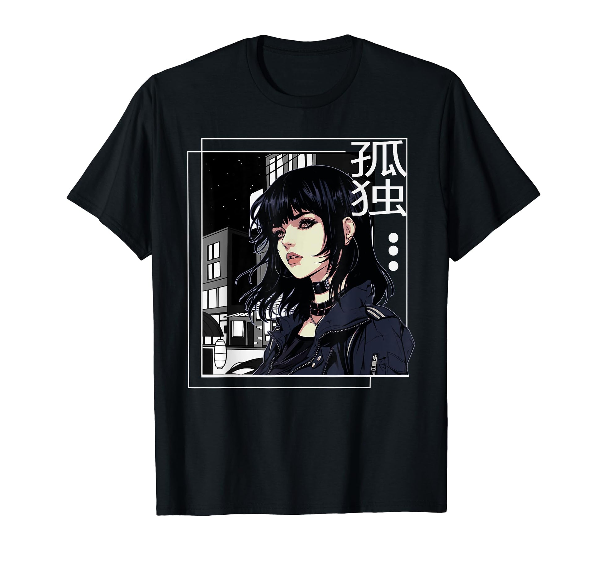 Emo Gothic 90S Anime Pop Art Grunge T-Shirt - Unique Graphic for Adults - T-Shirt, Sweatshirt, Hoodie