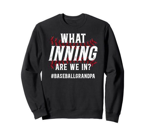 Funny Baseball Grandpa Baseball Sweatshirt - Streetwear Style Unisex - T-Shirt, Sweatshirt, Hoodie