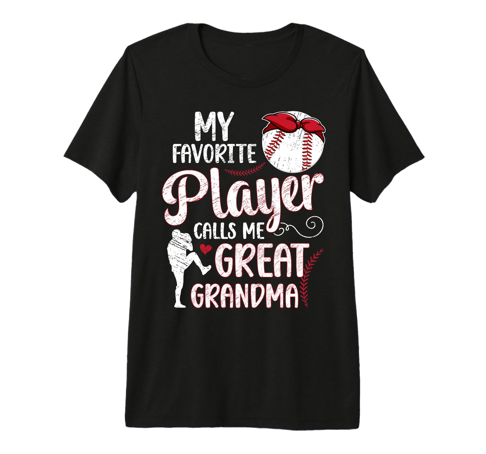 Baseball Great Grandma Proud Baseball T-Shirt - Fun Novelty Design Unisex - T-Shirt, Sweatshirt, Hoodie