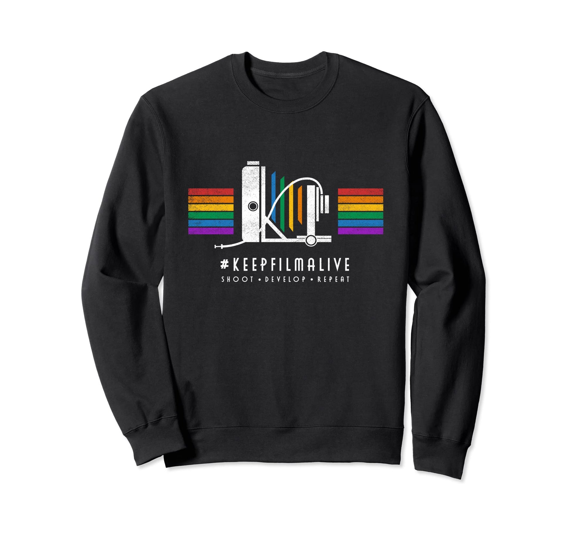 Large Format Field Camera Analog Sweatshirt - Aesthetic Graphic for Adults - T-Shirt, Sweatshirt, Hoodie