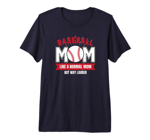 Baseball Mom Game Day Proud T-Shirt - Casual Everyday Wear for Adults - T-Shirt, Sweatshirt, Hoodie