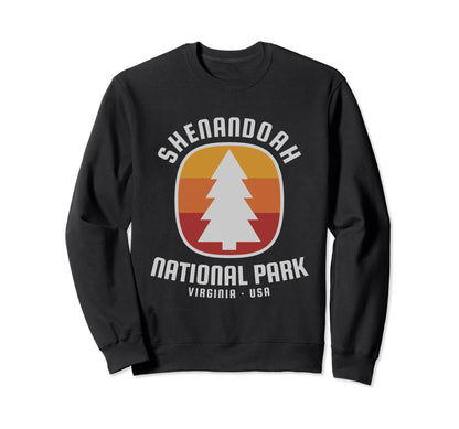 Shenandoah National Park Sweatshirt - Trendy Graphic for Adults - T-Shirt, Sweatshirt, Hoodie