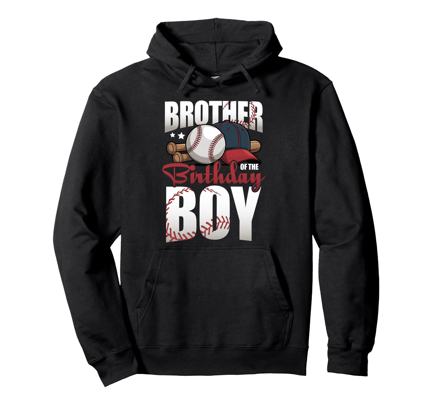 Brother Birthday Matching Baseball Hoodie - Unique Graphic Men Women - T-Shirt, Sweatshirt, Hoodie