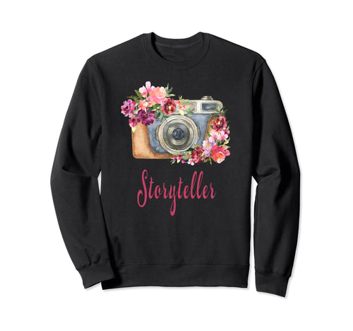 Photographer Storyteller Photography Sweatshirt - Graphic Print Men Women - T-Shirt, Sweatshirt, Hoodie