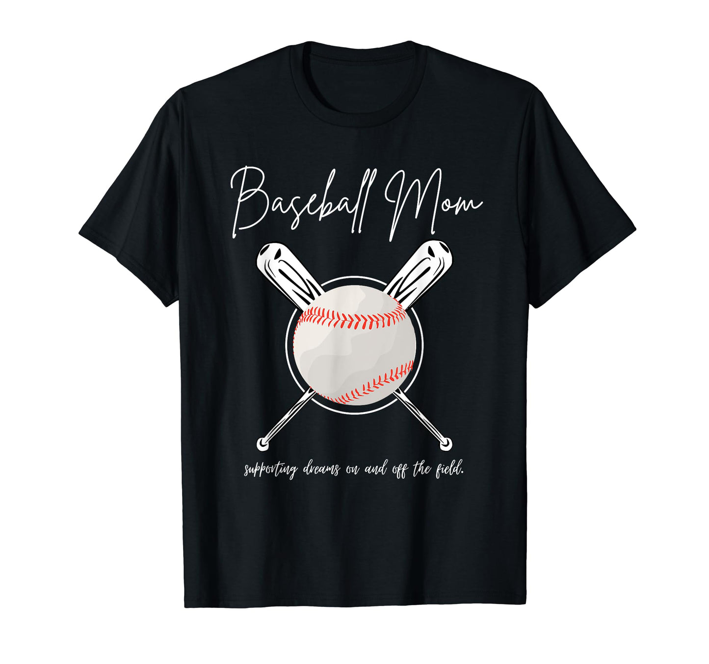 Baseball Mom T-Shirt - Fun Novelty Design Men Women - T-Shirt, Sweatshirt, Hoodie