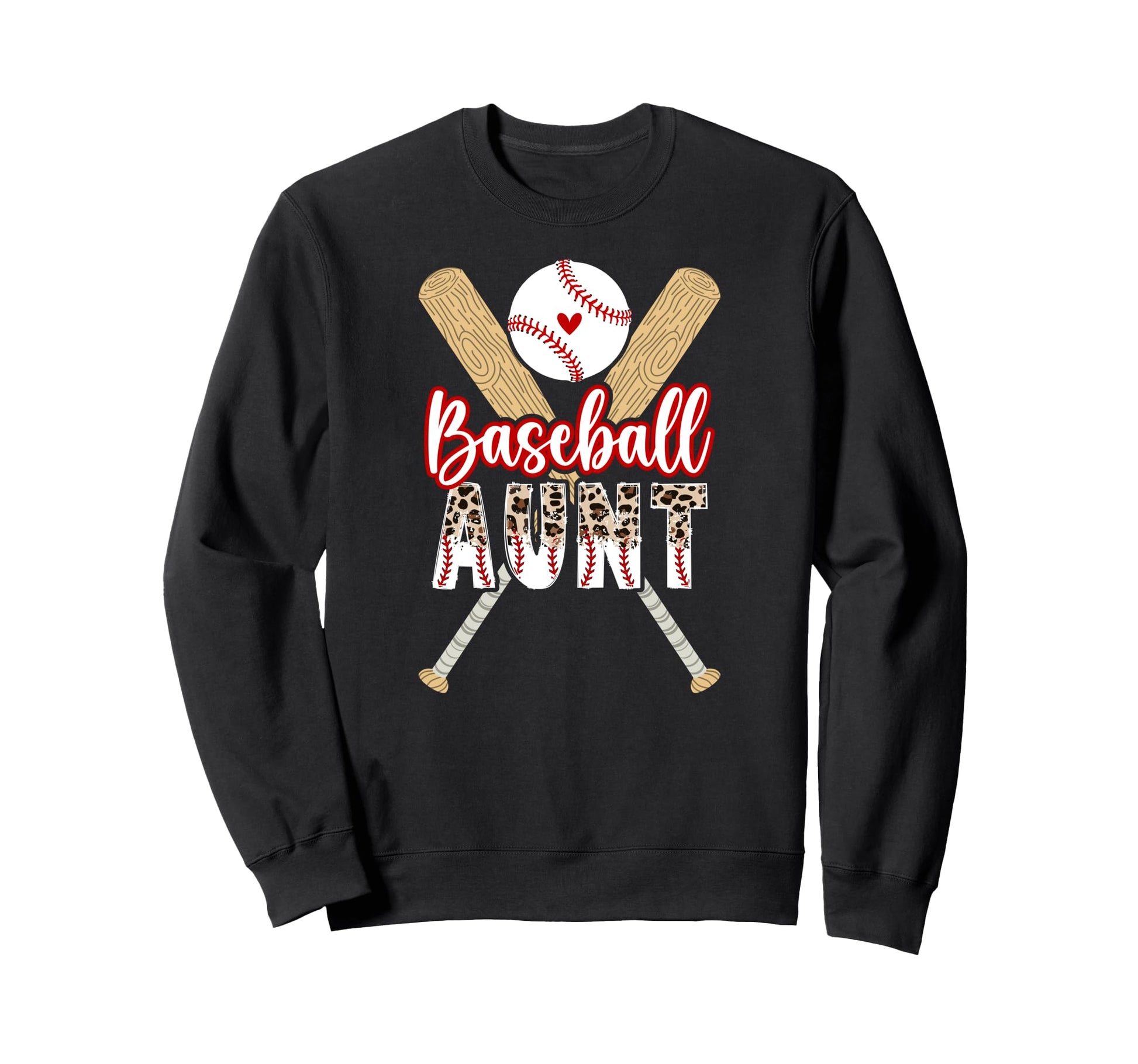 Baseball Aunt Baseball Player Sweatshirt - Streetwear Style for Adults - T-Shirt, Sweatshirt, Hoodie