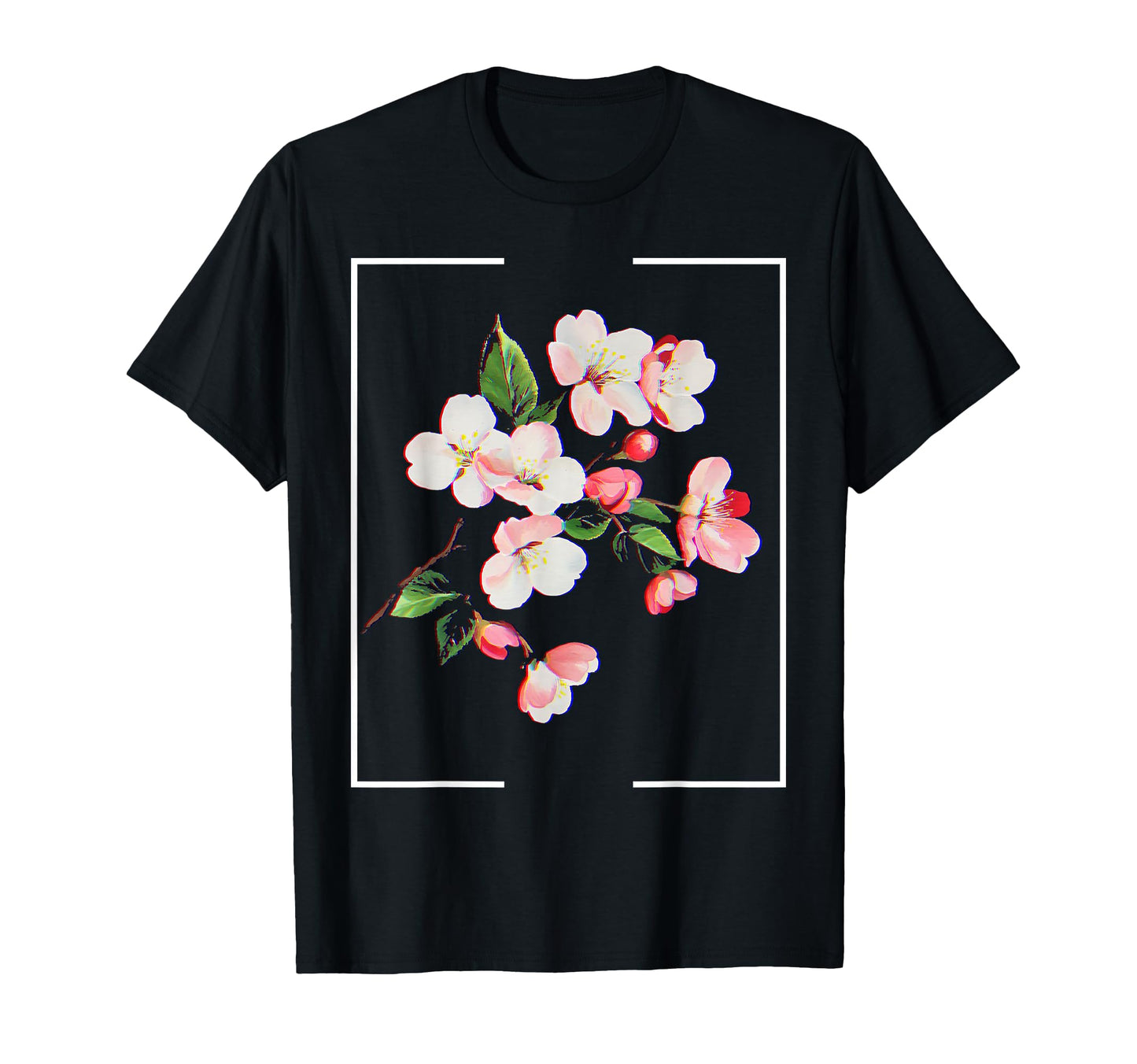 Cherry Blossom Japanese Aesthetic T-Shirt - Streetwear Style for Adults - T-Shirt, Sweatshirt, Hoodie
