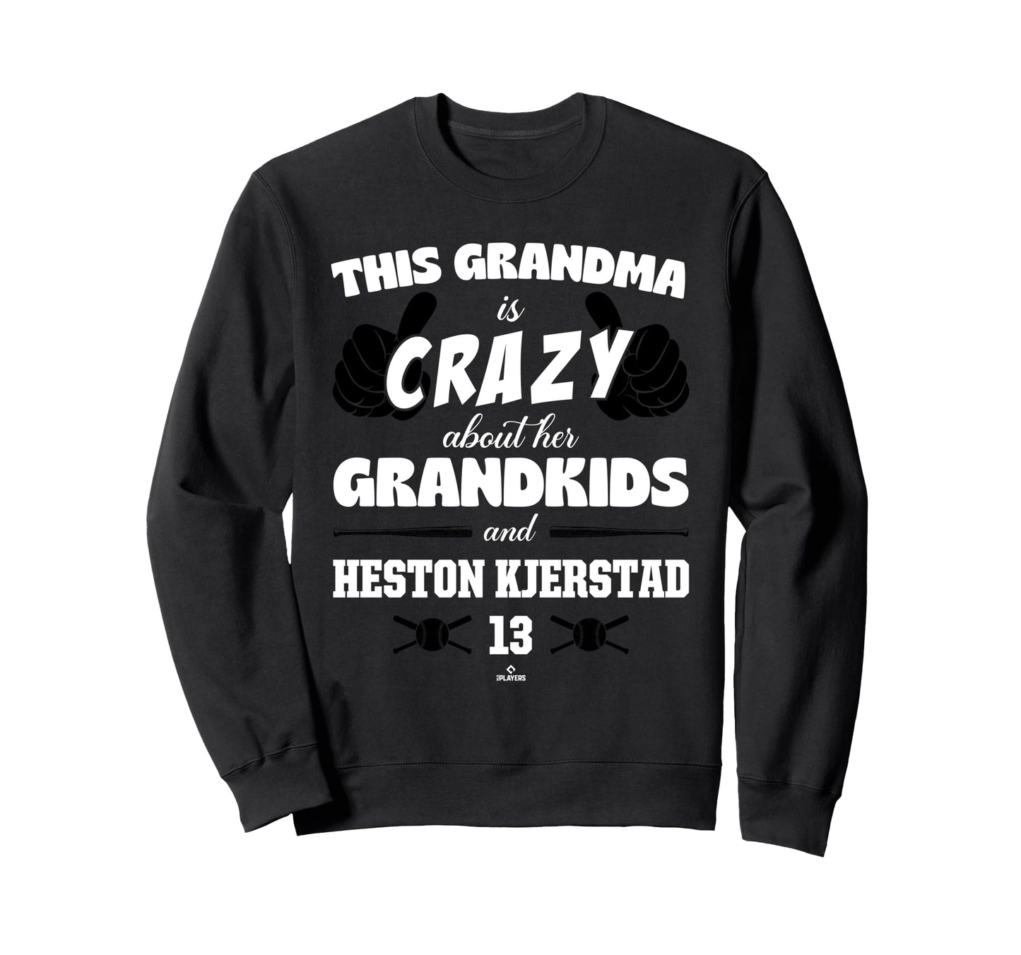 Grandma Crazy Heston Kjerstad Baltimore Sweatshirt - Trendy Graphic Unisex - T-Shirt, Sweatshirt, Hoodie