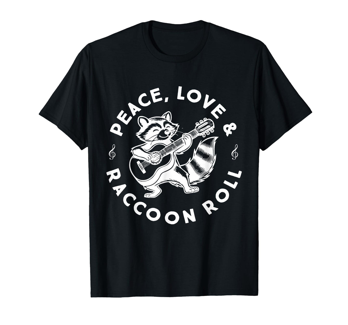 Raccoon Rock And Roll Music Raccoon T-Shirt - Aesthetic Graphic Unisex - T-Shirt, Sweatshirt, Hoodie