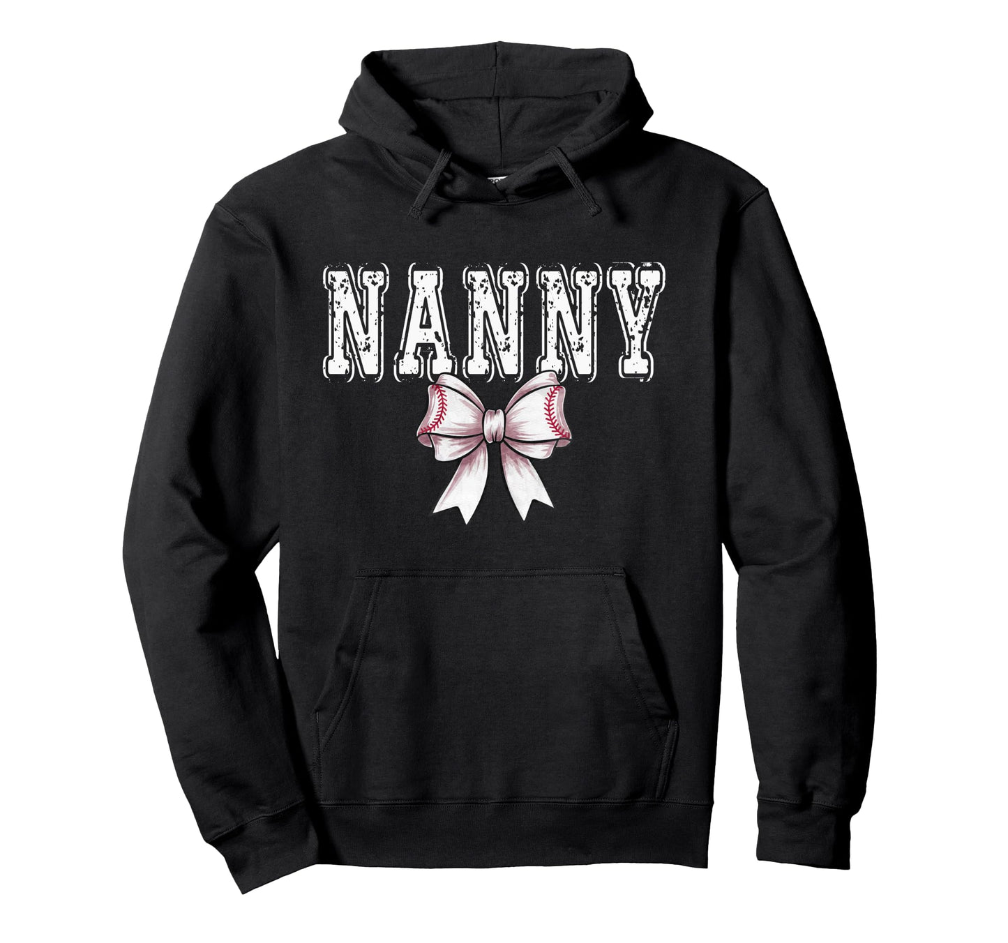 Coquette Baseball Nanny Spirit Hoodie - Unique Graphic Men Women - T-Shirt, Sweatshirt, Hoodie