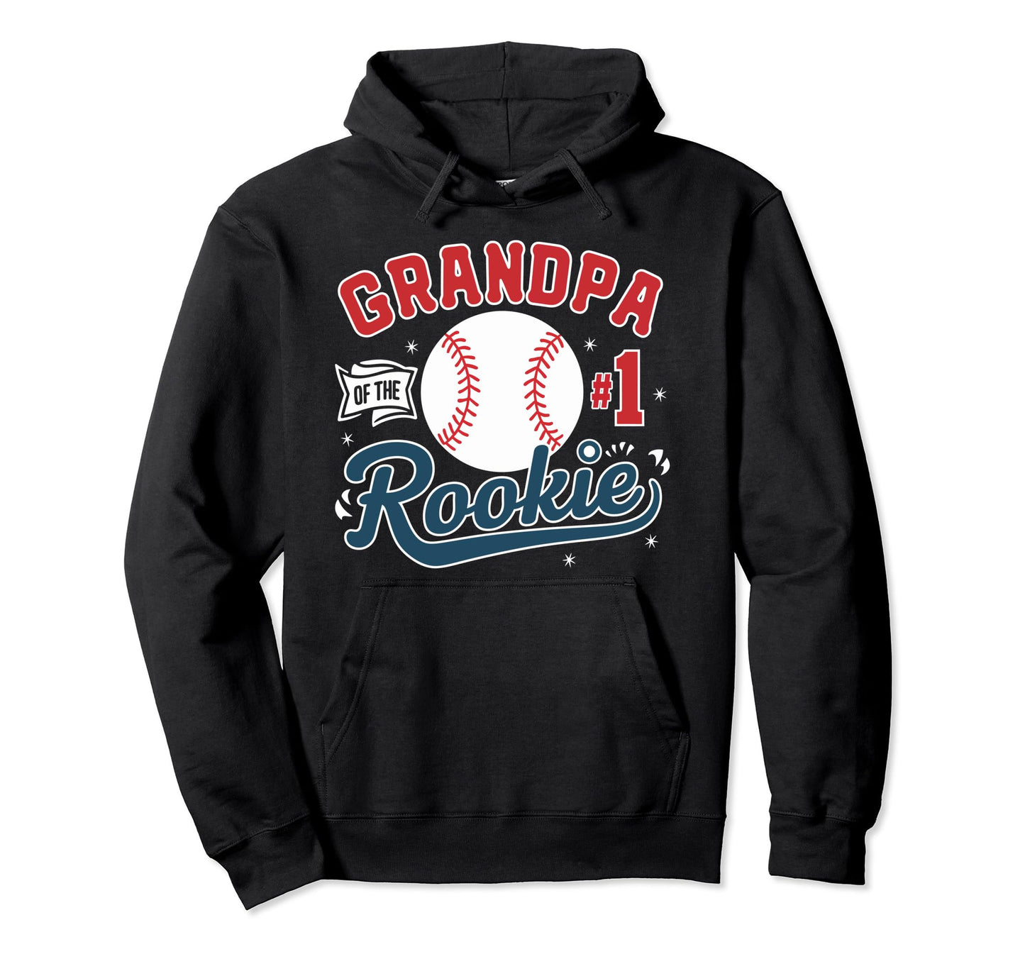 Baseball Grandpa Grandfather Gramps Hoodie - Aesthetic Graphic for Adults - T-Shirt, Sweatshirt, Hoodie