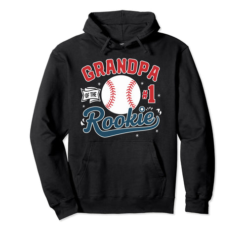 Baseball Grandpa Grandfather Gramps Hoodie - Aesthetic Graphic for Adults - T-Shirt, Sweatshirt, Hoodie