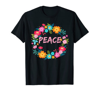Peace Love Hippie Costume Tie Die 60S 70S T-Shirt - Unique Graphic Unisex - T-Shirt, Sweatshirt, Hoodie